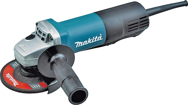 Makita 9557PB Angle Grinder, 7.5 A, 4-1/2 in Dia Wheel, 11,000 rpm Speed