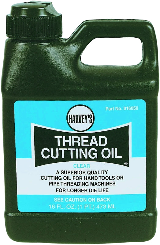 Harvey 016050 Thread Cutting Oil, Clear, 1 pt Bottle