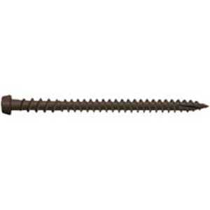 Camo 0349254 Deck Screw, #10 Thread, 2-1/2 in L, Star Drive, Type 99 Double-Slash Point, Carbon Steel, ProTech-Coated