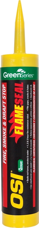 OSI 1390035 Fire Smoke and Draft Stop Sealant, Brick Red, 45 to 90 deg F, 10 oz Cartridge