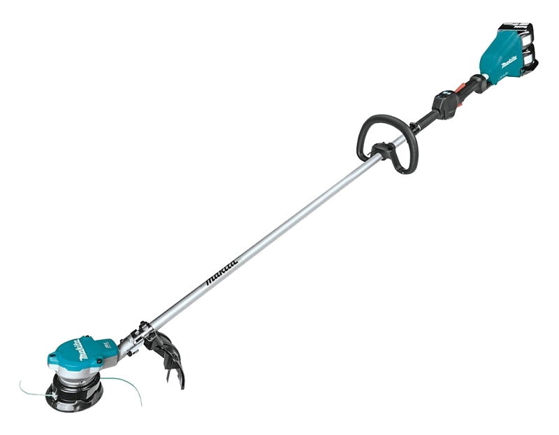 Makita XRU15PT String Trimmer Kit, 5 Ah, 18 V Battery, Lithium-Ion Battery, 3-Speed, 0.08 in Dia Line