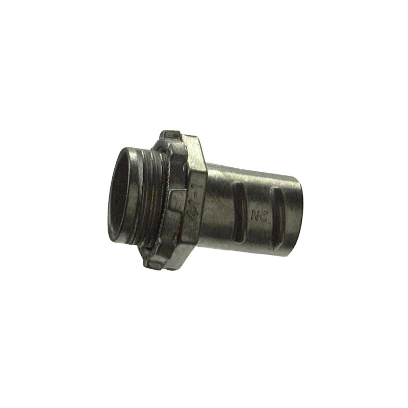 Halex 04405B Conduit Connector, 1/2 in Screw, Zinc