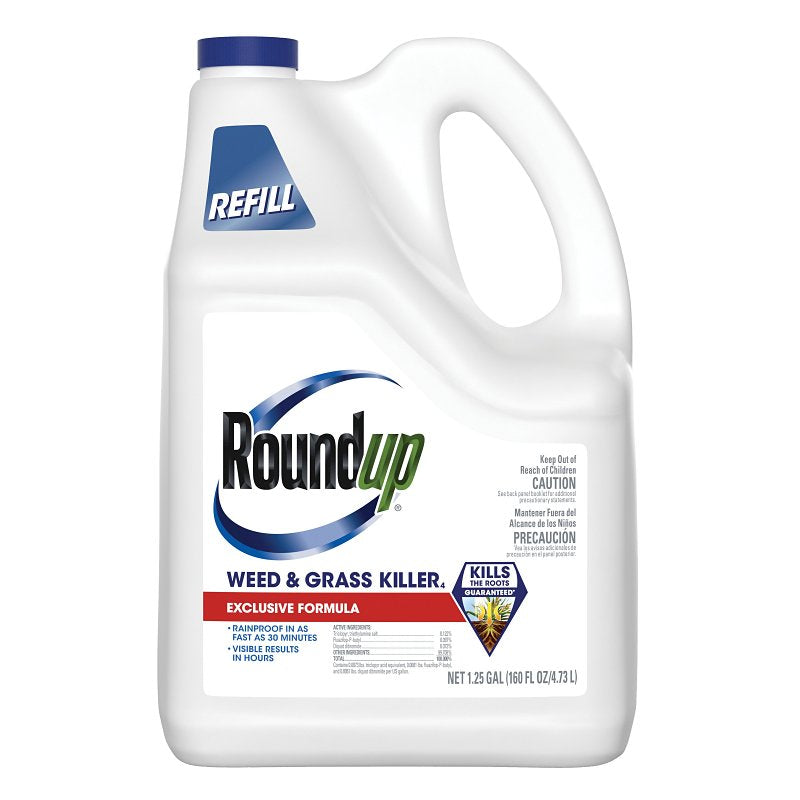 Roundup 5378004 Weed Killer, Liquid, 1.25 gal