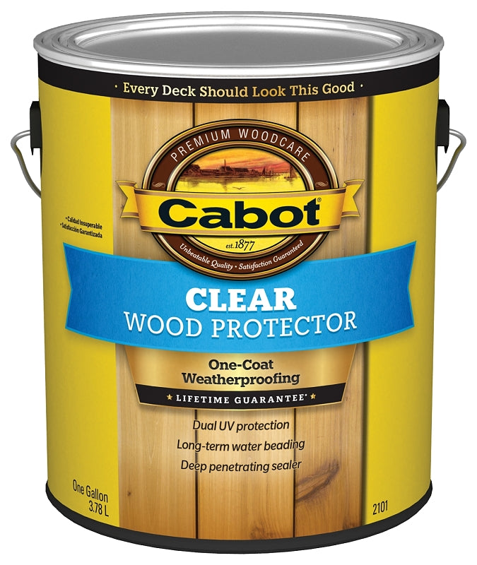 Cabot 2101 Series 140.0002101.007 Protector, Clear, Liquid, 1 gal