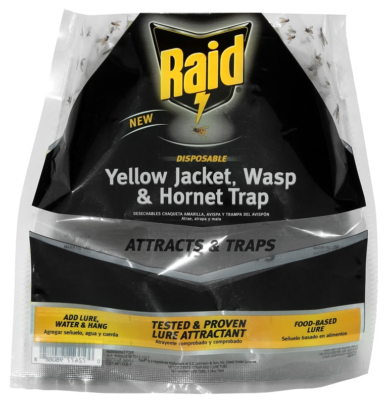 Raid WASPBAG-RAID Yellow Jacket/Wasp and Hornet Trap, Liquid, Fruit