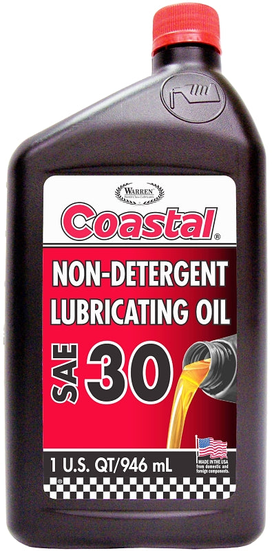 Coastal 39701 Motor Oil, 30W, 1 qt