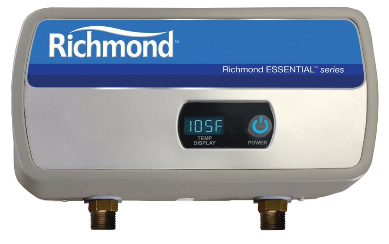 Richmond RMTEX-06 Electric Heater, 29 A, 220 V, 5.5 kW, 0.998 % Energy Efficiency, 0.5 to 2 gpm