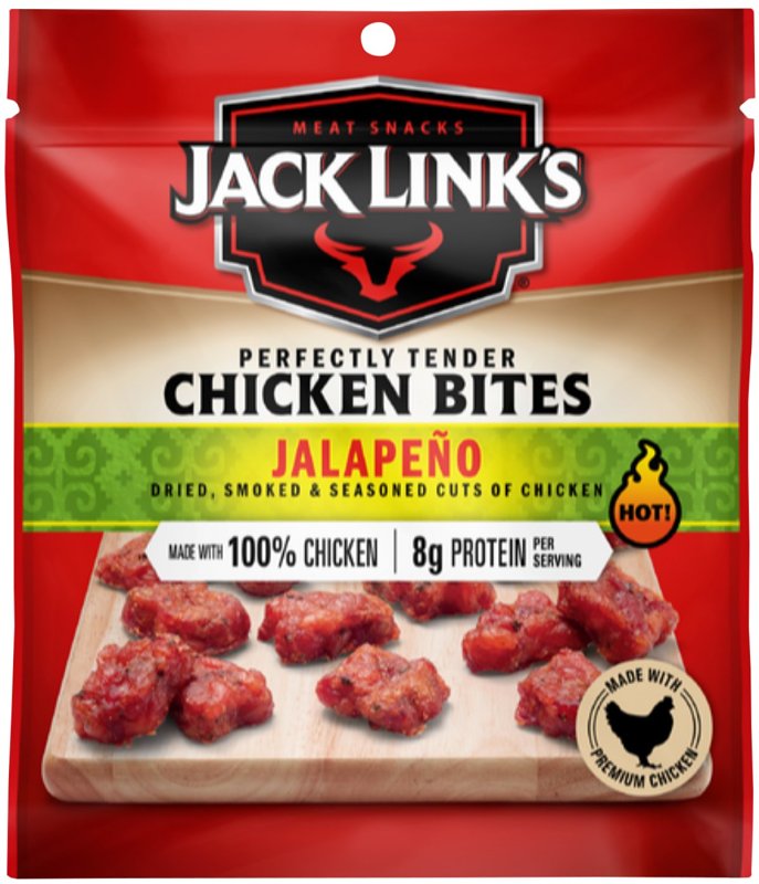 Jack Link's 10000038811 Chicken Tender Bites, Jalapeno, 2.85 oz