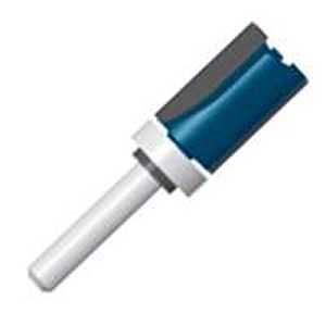 Bosch 85682MC Router Bit, 3/4 in Dia Cutter, 2-1/2 in OAL, 1/4 in Dia Shank, 1-Cutter, Steel