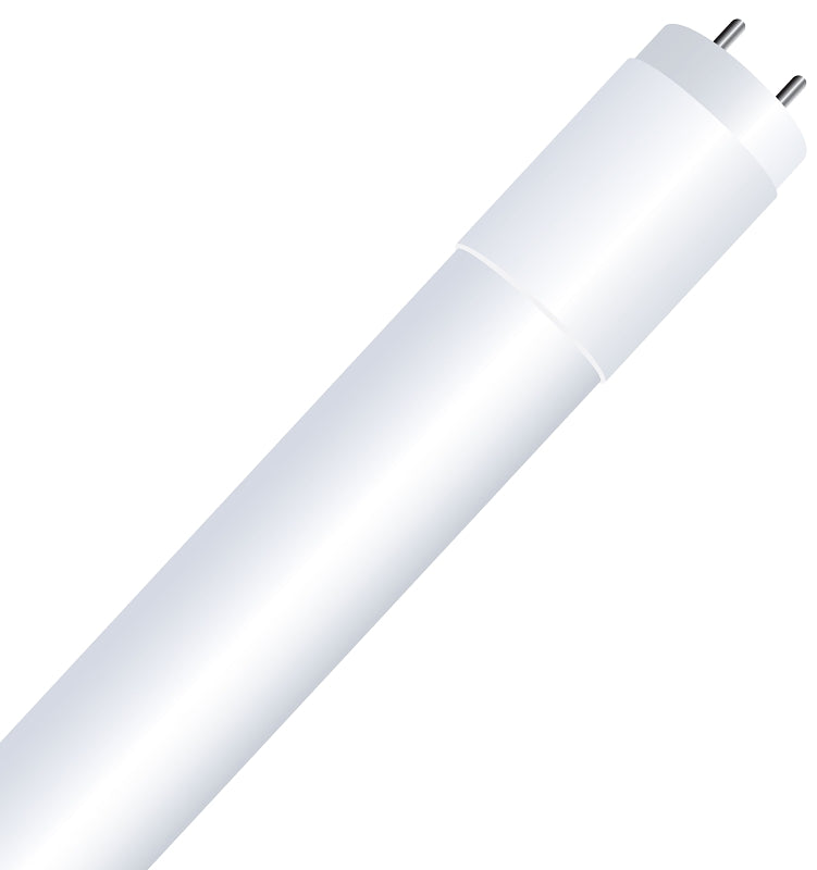 Feit Electric T48/830/LEDG2 LED Fluorescent Tube, Linear, T8, T12 Lamp, G13 Lamp Base, Frosted, Warm White Light