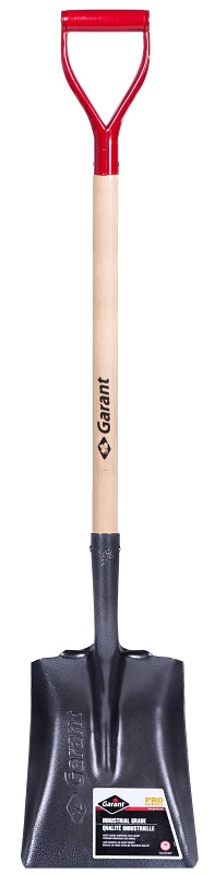 Garant 81767 Shovel, 10 in W Blade, Steel Blade, Wood Handle, D-Grip Handle, 27-3/4 in L Handle