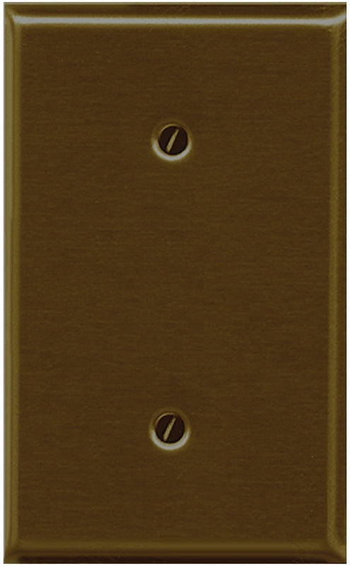 2-163BAB ANTIQUE BRASS WALLPLA