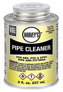 Harvey 019110-24 Pipe Cleaner, Liquid, Clear, 8 oz Can