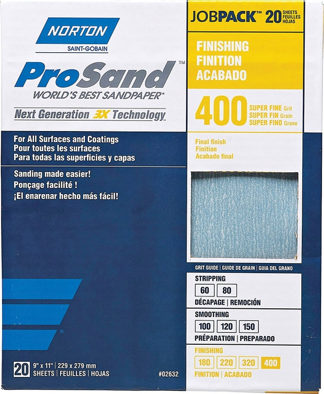 02632 SANDPAPER PRO 9X11 400