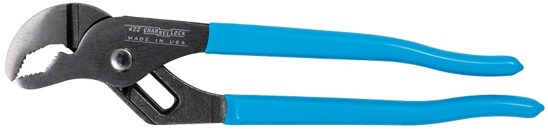 CHANNELLOCK 422 Tongue and Groove Plier, 9-1/2 in OAL, 1-1/2 in Jaw Opening, Blue Handle, Cushion-Grip Handle