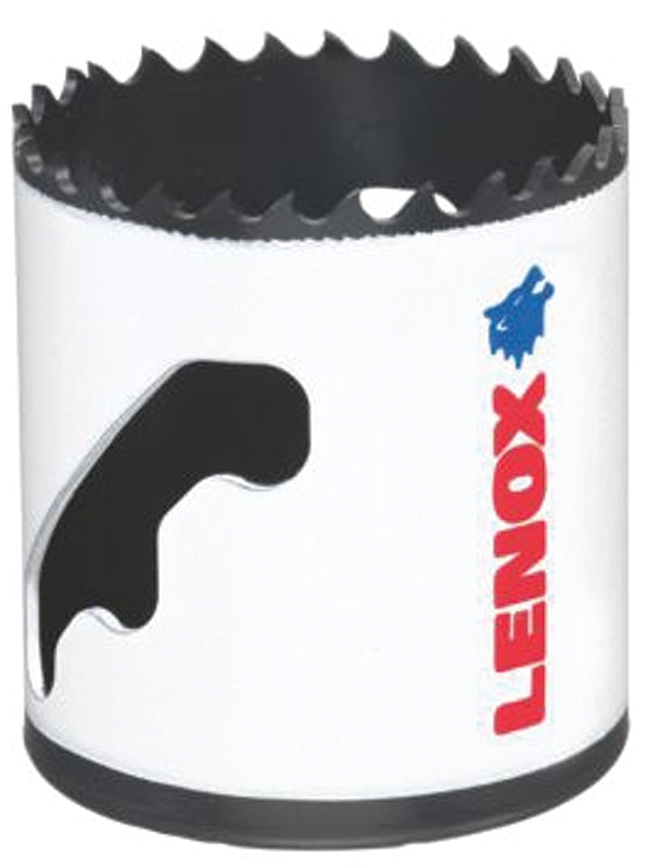 Lenox Speed Slot 2079419 Hole Saw, 1-7/8 in Dia, 1-5/8 in D Cutting, 4/6 TPI, HSS Cutting Edge