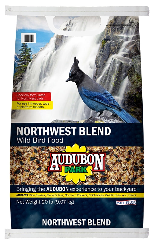 Audubon Park 12562 Wild Bird Food, Northwest Blend, 20 lb