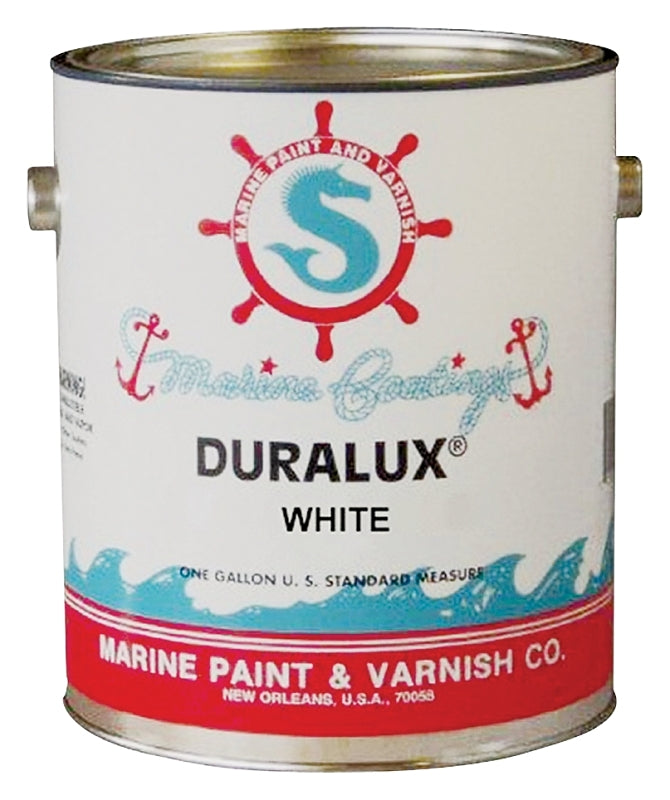 Duralux M720-1 Marine Enamel, Gloss, White, 1 gal Can