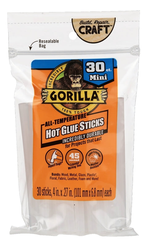 Gorilla 3023003 Glue Stick, Solid, Clear