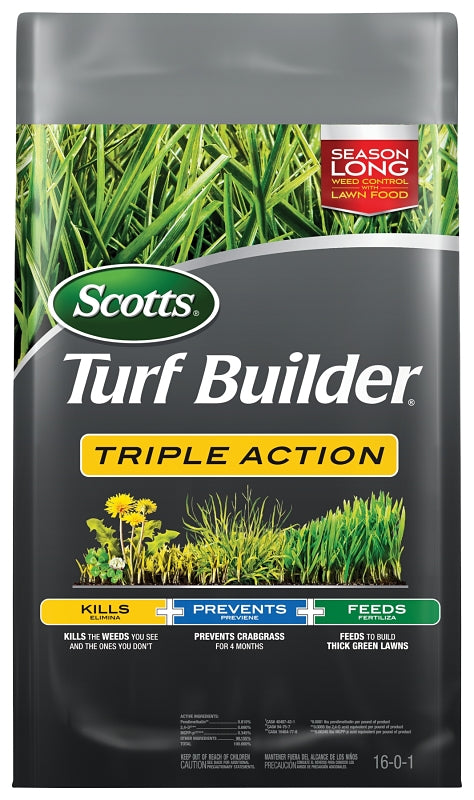 Scotts Turf Builder 26005 Lawn Fertilizer, 11.31 lb Bag, Granular