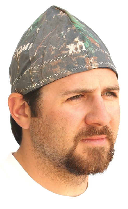 Forney 55817 Reversible Welding Cap, Cotton, Assorted