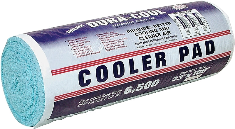 Dial 3079 Cooler Pad, Cut-to-Fit, Polyester, For: Evaporative Cooler Purge Systems