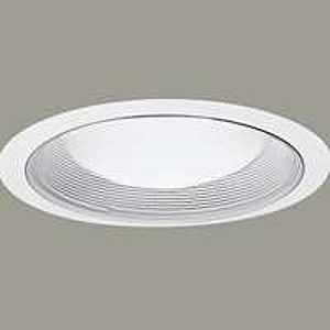 Halo Coilex 456W Slope Ceiling Baffle Trim, Metal Body, White