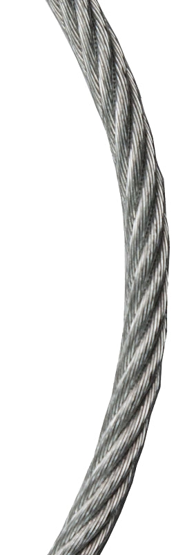 BARON 695940 Cable, 3/32 in Dia, 500 ft L, Galvanized