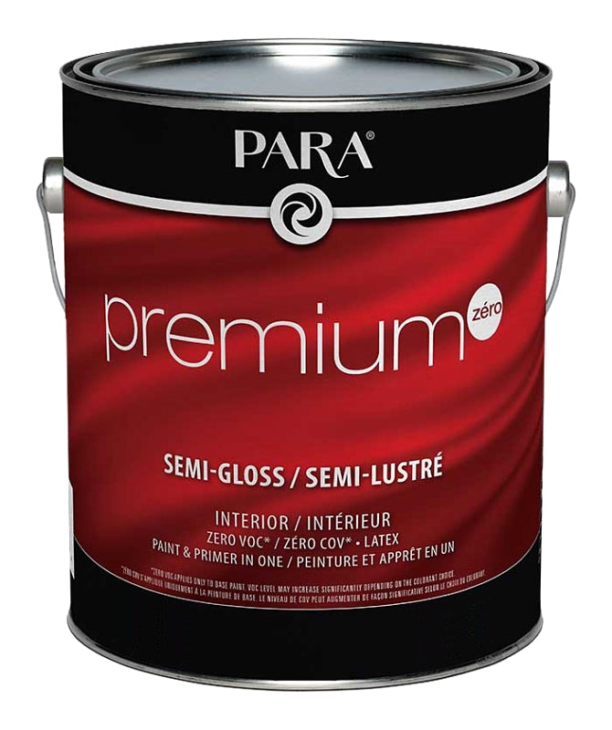 Para Premium Series 9034-16 Interior Paint, Solvent, Water, Semi-Gloss, Pastel, 1 gal, 450 to 500 sq-ft Coverage Area