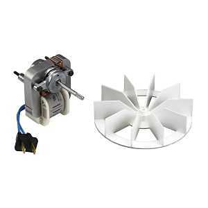 Broan BP27 Fan Motor Assembly, 0.9 A, 0.1811 in Dia x 1-11/16 in L Shaft