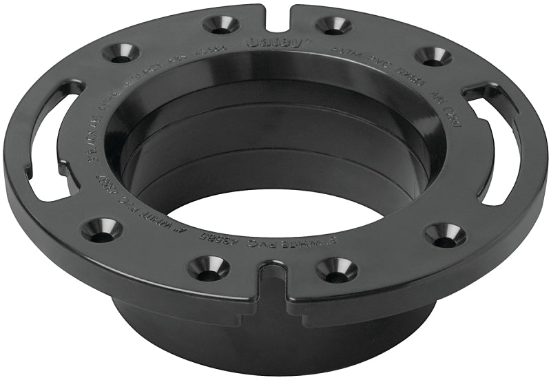 43586 SPIGOT FLANGE 4IN ABS