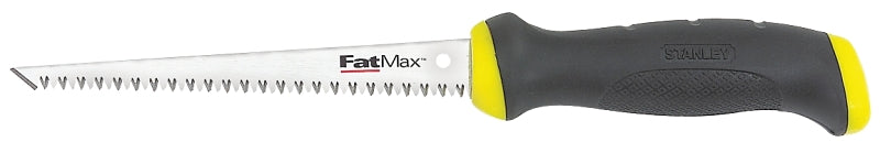 Fatmax 20-556 Jab Saw, 6-1/4 in L Blade, Steel Blade, 8 TPI, Cushion Grip Handle, Plastic/Rubber Handle