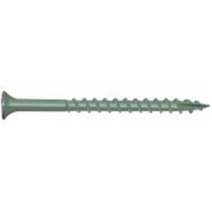 Camo 0341070 Deck Screw, #7 Thread, 1-1/4 in L, Bugle Head, Star Drive, Type 17 Slash Point, Carbon Steel