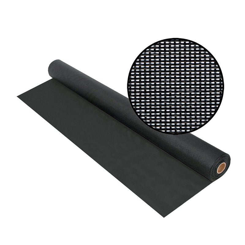 Phifer 3003866 Door and Window Screen, 100 ft L, 84 in W, Fiberglass, Charcoal