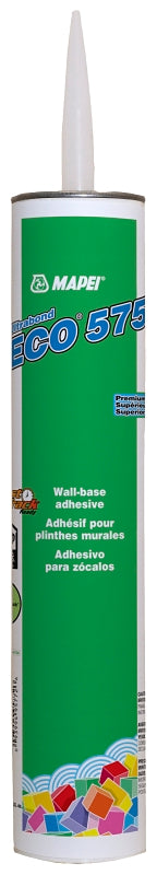 Mapei 1005002 Wall Base Adhesive, Beige, 325 mL, Cartridge