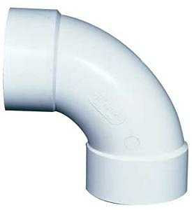 IPEX 040255 Pipe Elbow, 3 in, Hub, 90 deg Angle, PVC