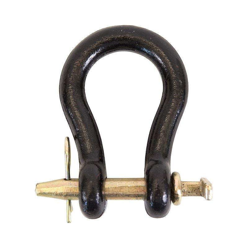Koch 4002593/M8195 Straight Clevis, 1 in, 25000 lb Working Load, 5-5/16 x 1-5/8 in L Usable, Powder-Coated