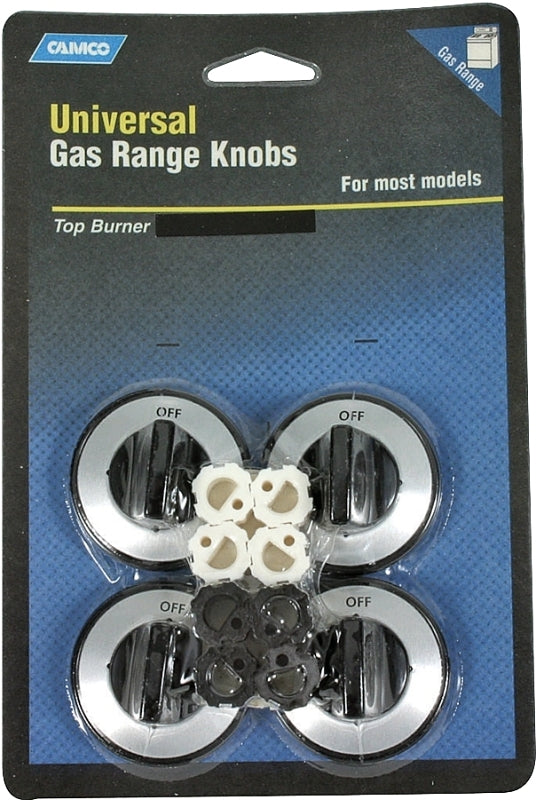 Camco 00943 Knob Kit, Black