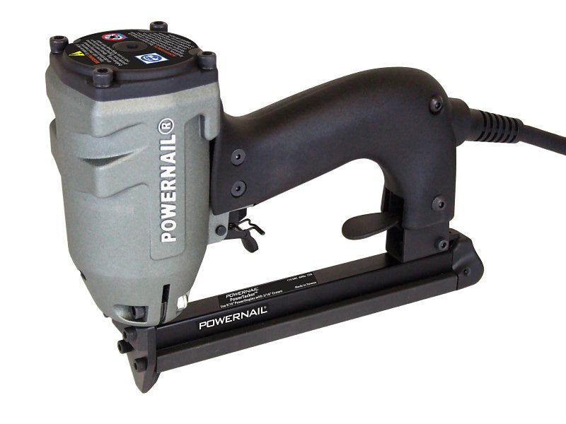 Powernail PTACK54E Electric Carpet Stapler, 3/16 in Crown, Divergent Staple, 83 Magazine