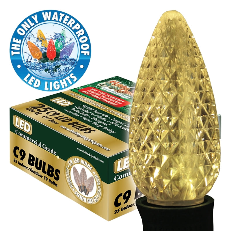 BULB SMD C9 LED WM WH BX25