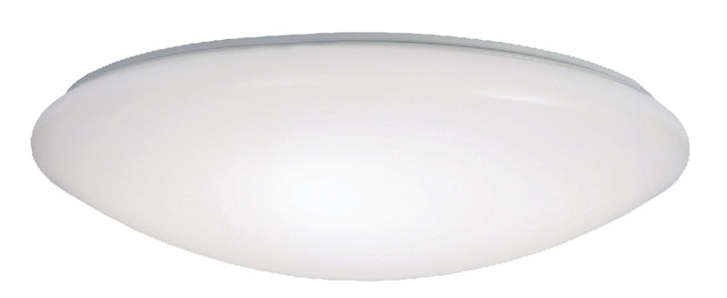 Metalux FM CCT Series FM9WSCCR Flush Mount Fixture, 120 V, 11.3 W, LED Lamp, 890 Lumens