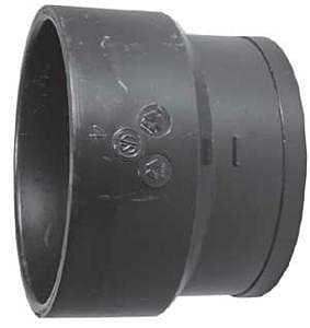 IPEX 027528 Pipe Adapter, 4 x 3 in, Spigot x Hub, ABS, SCH 40 Schedule