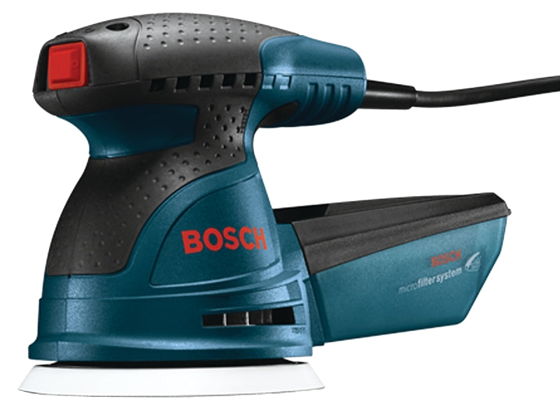 Bosch ROS10 Random Orbit Sander, 2.5 A, 5 in Pad/Disc