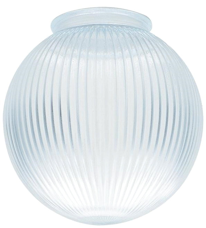 Westinghouse 8525400 Light Shade, 6-3/8 in Dia, Globe, Glass, Clear