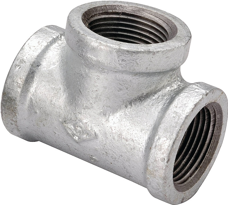 ProSource 11A-3/8G Pipe Tee, 3/8 in, FIPT, Malleable Steel, SCH 40 Schedule, 300 psi Pressure