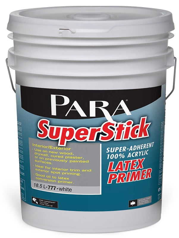 Para PR0040777-20 Interior/Exterior Primer, White, 18.5 L