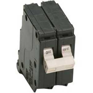 Cutler-Hammer CHF240CS Circuit Breaker with Flag, Mini, Type CHF, 40 A, 2 -Pole, 120/240 V, Common, Fixed Trip