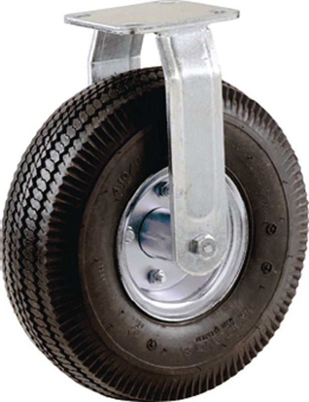 Shepherd Hardware 9795 Rigid Caster, 8 in Dia Wheel, 1-3/4 in W Wheel, 220 lb