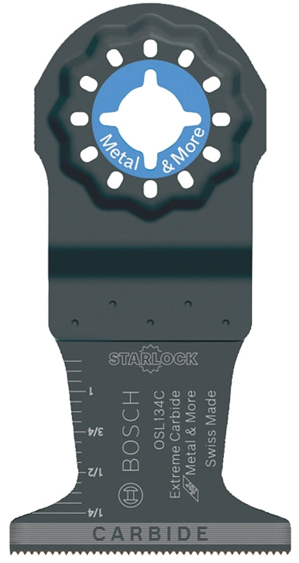 Bosch Starlock OSL134C Oscillating Blade, 1-3/4 in, Carbide