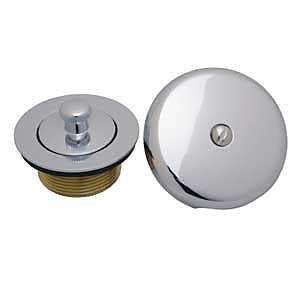 Moen M-Line Series M9214 Drain Waste and Overflow Trim Kit, Brushed Nickel, For: 1-3/8 and 1-1/2 in Drains